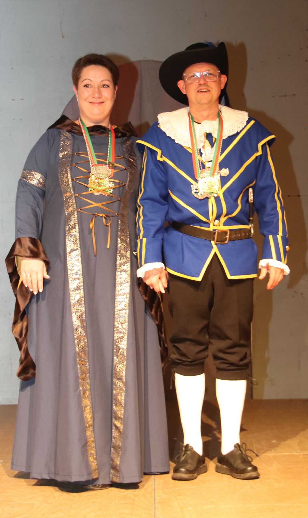 Ritter Sven I. mit seiner Burgfrau Barbara I.
